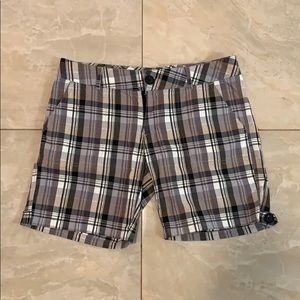 Plaid shorts